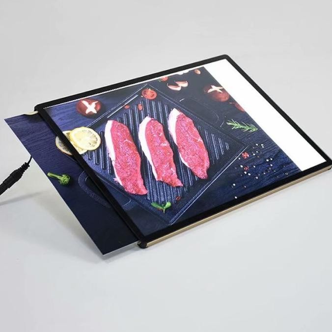 Floor stand light box / LED box / neon box menu / slim box portable