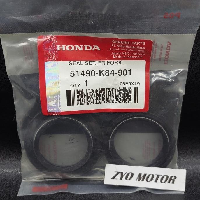 SEAL SHOCK CRF 150 L CRF 230 BERKWALITAS ORIGINAL 1set ATAS BAWAH BEST SELLER