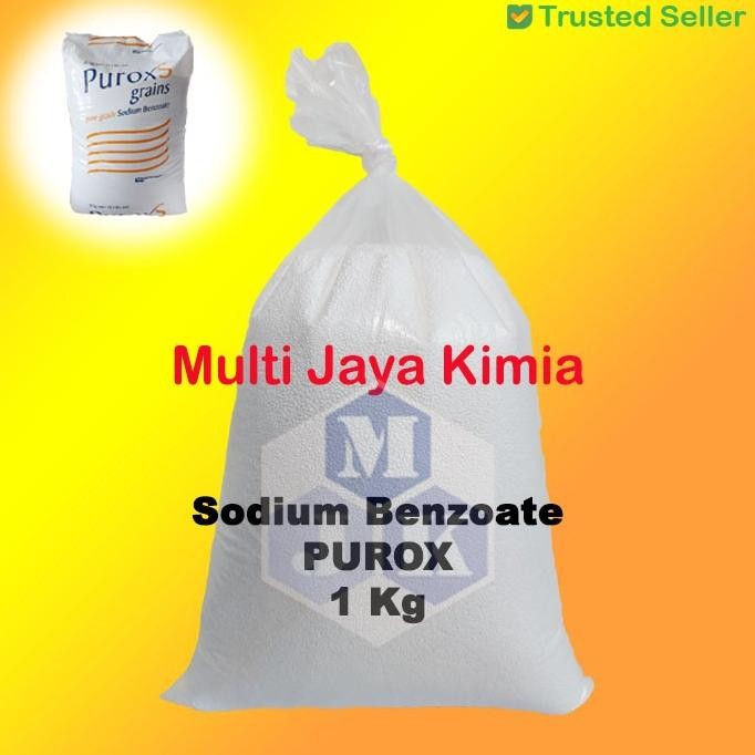 

New Sodium Benzoate / Natrium Benzoat PUROX 1Kg