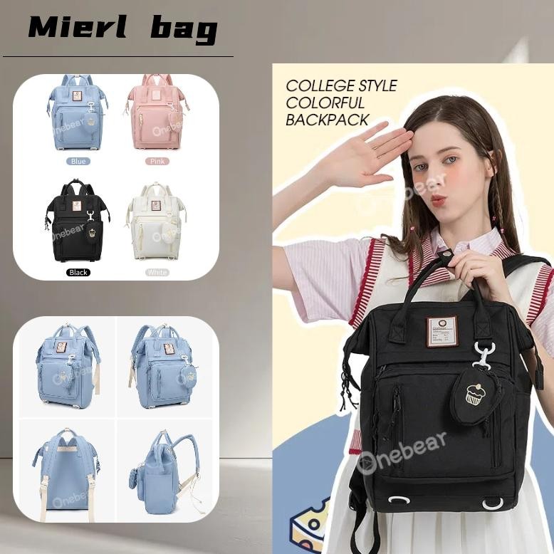 ''Terlaris" Fashion Tas Ransel Korea Sma Wanita Korea Waterproof Laptop Backpack Multifungsi Jepang 