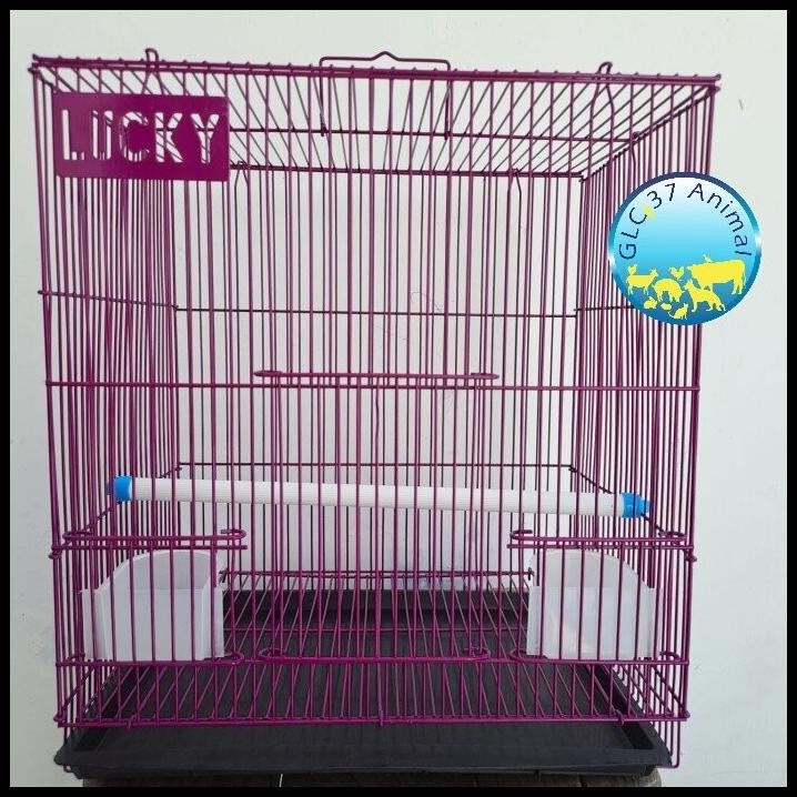 Kandang Kecil Mini Lucky Sweet Buat Kucing Anjing Burung Kelinci Dll