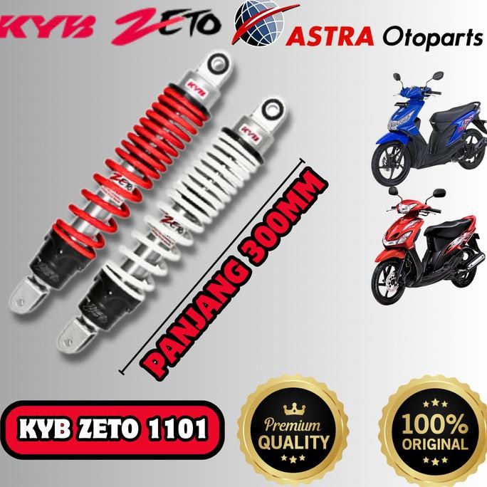 SHOCK KYB ZETO 1101 MOTOR MIO SPORTY MIO J M3 FINO XEON GEAR AEROX 125 TERBAIK