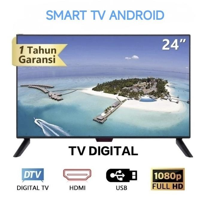 SMART TV 24 INCH LED TV  ANDROID TV DIGITAL