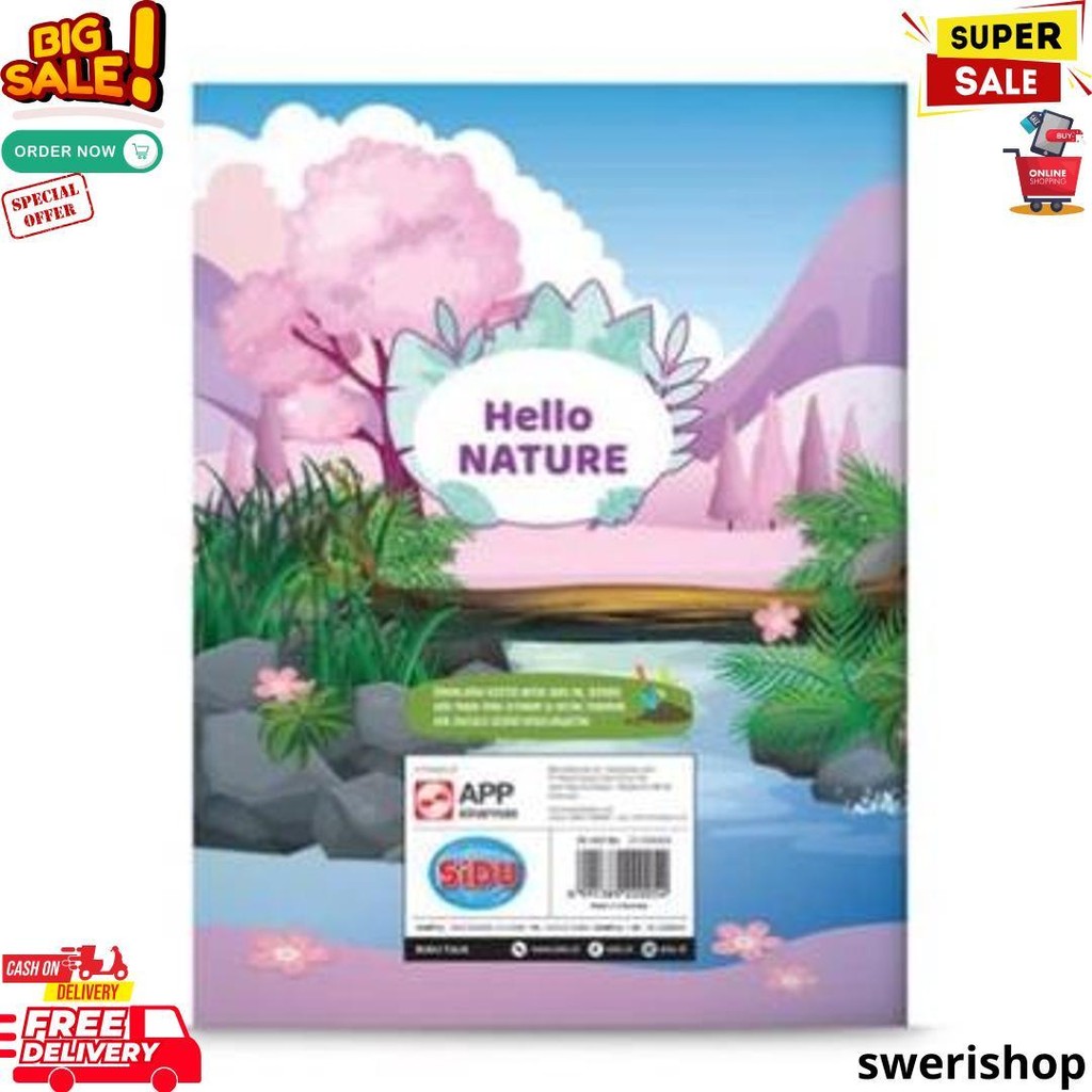 

Buku Tulis Sidu 58 Lembar / Buku Tulis Bergaris [Pack-10 Pcs] D Terlaris