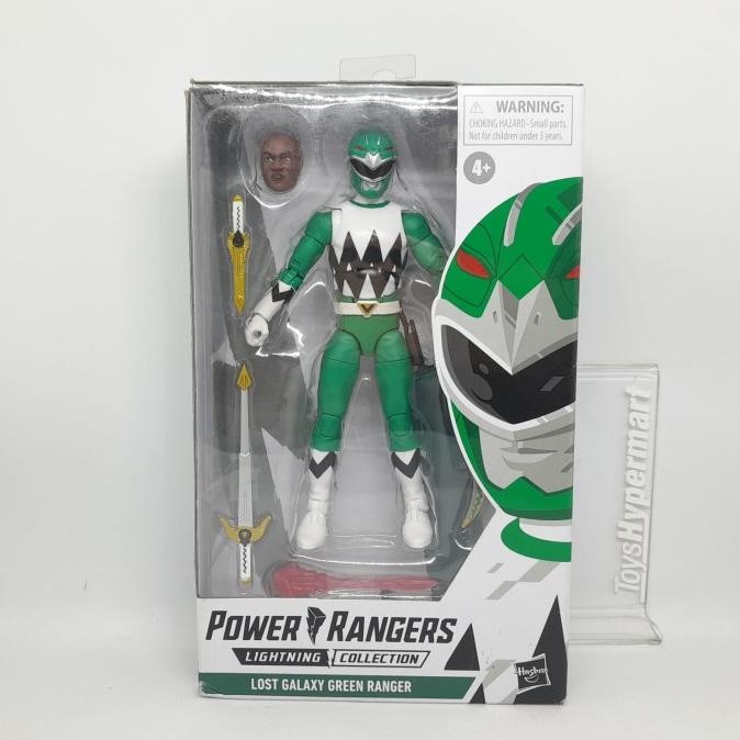 ORI Lost Galaxy Power Rangers Green Ranger Lightning Collection Hasbro
