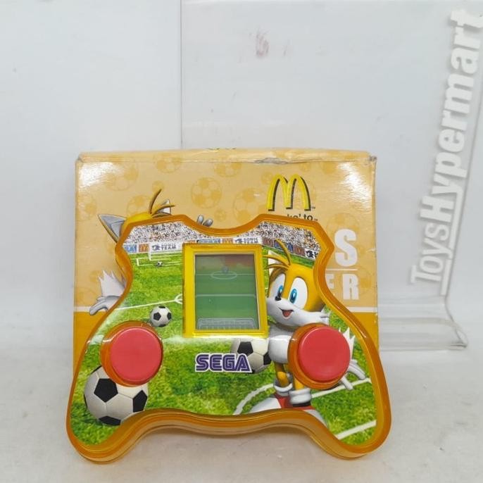 Rare Game Watch SEGA Sonic Tails Soccer Gimbot McD Happy Meal Off
