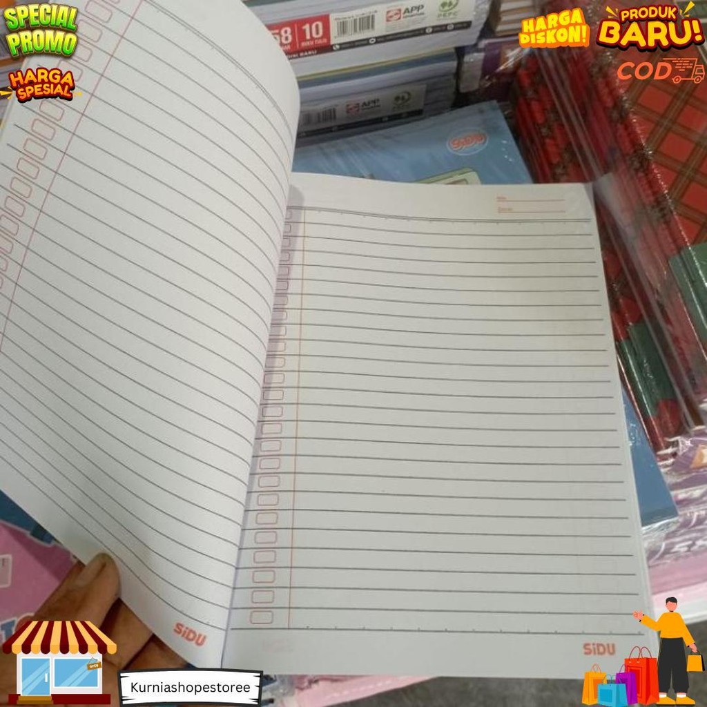 

Buku Tulis Sidu 38 Lembar D Gratis Ongkir