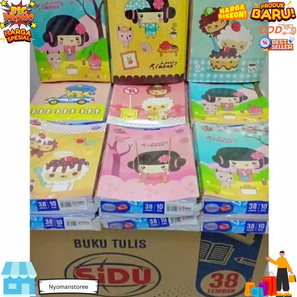 

Tbmo Buku Tulis Sidu Eb 38 Lbr / Buku Tulis Sinar Dunia 38 Lembar 1 Pack Isi 10Pcs (Pp) D Promo Puncak