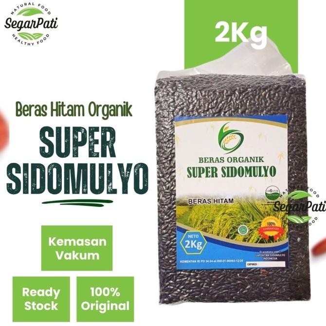 

Baru 2Kg Beras Hitam Organik Premium Super Sidomulyo Bersertifikat