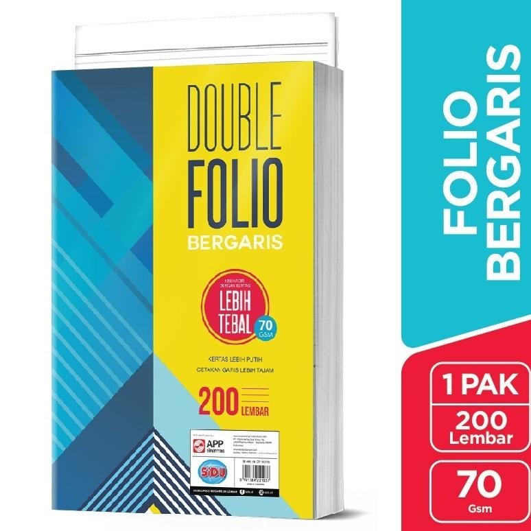 

Tationery Pectrum Idu Double Folio Bergari 200 Lembar Du Rf 200 70 Gm