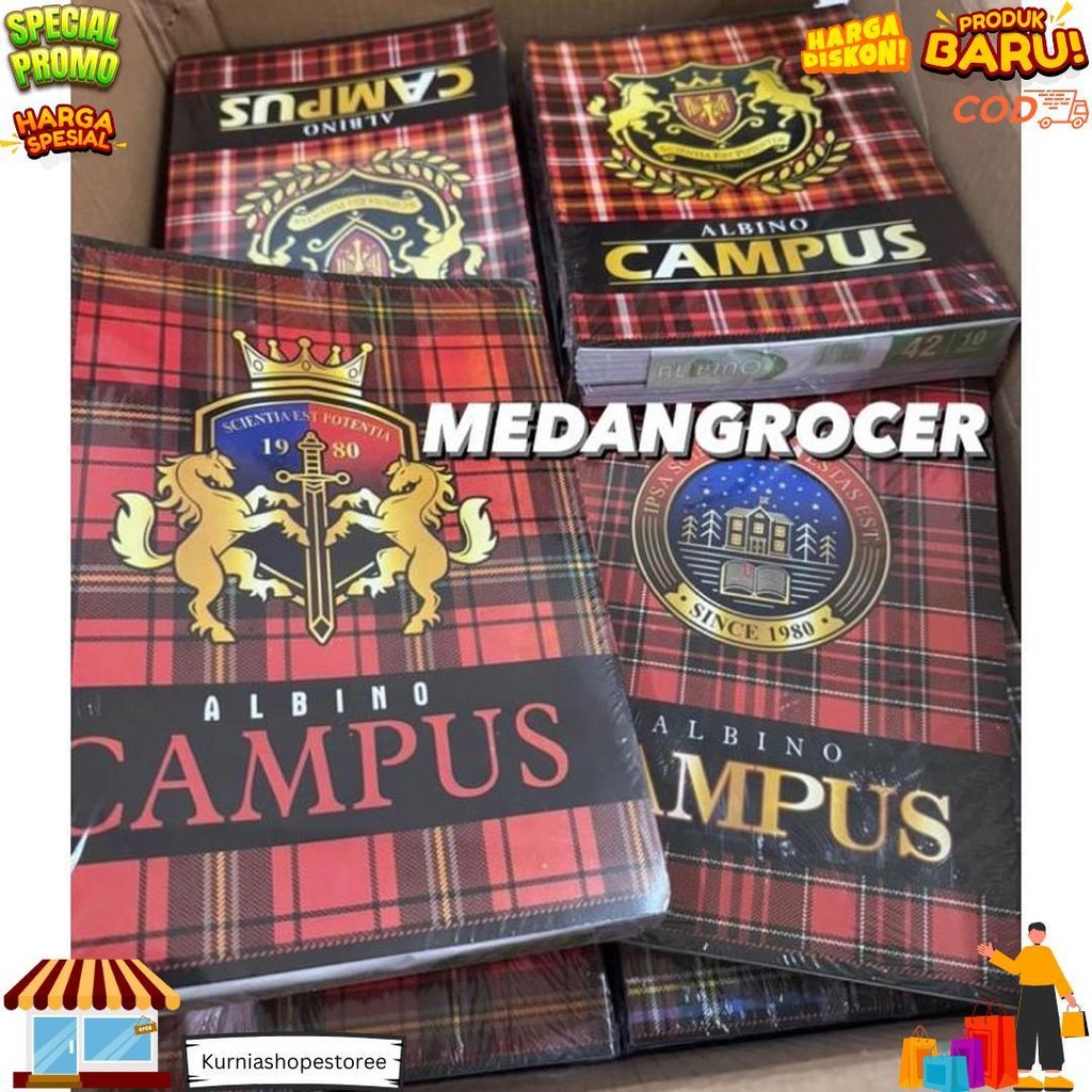 

Buku Tulis Panjang Boxi Albino Isi 42 Lembar 1 Pak 10 Buku D Termurah