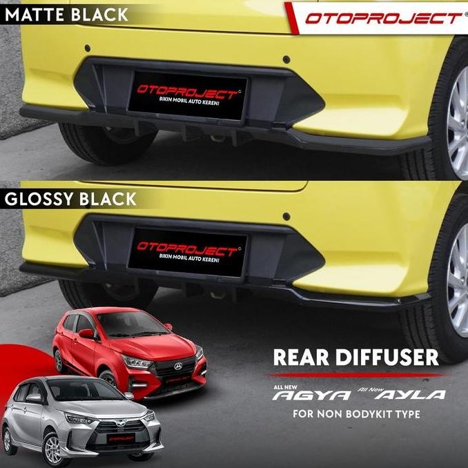 // Otoproject - Rear Diffuser A.N Agya / Ayla 2023