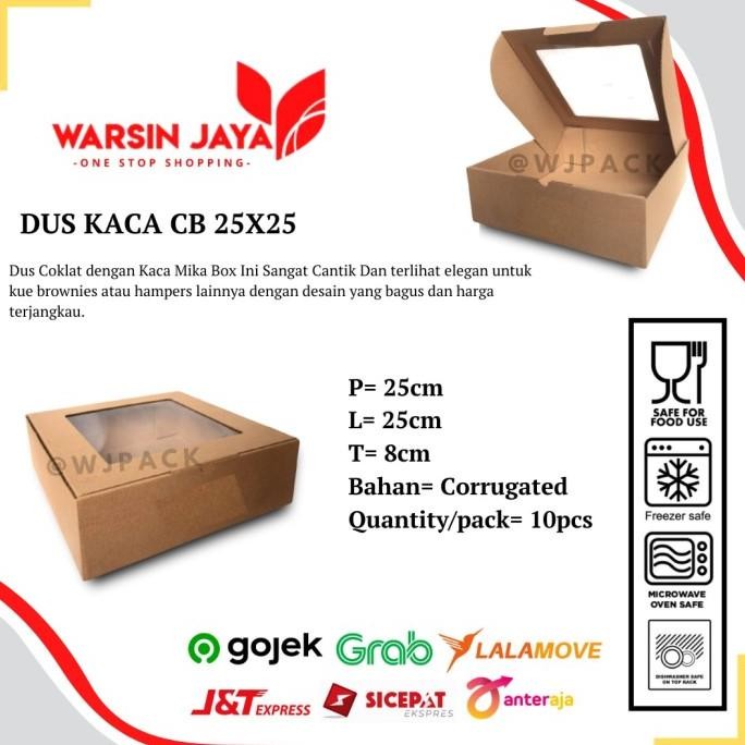 

DUS KACA CORRUGATED 25X25 ISI 10PCS