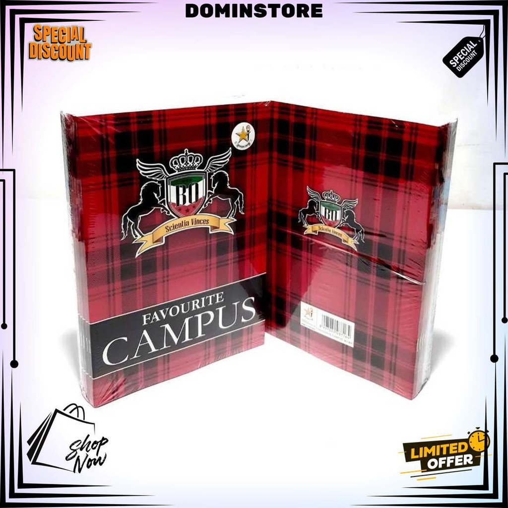 

Harga Grosir (10Buku) Buku Tulis Favourite Campus 36 Lembar Panjang D Promo Puncak
