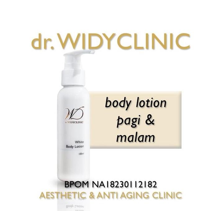 White Body Lotion dr Widy Clinic Mencerahkan, Melembabkan Kulit Tubuh