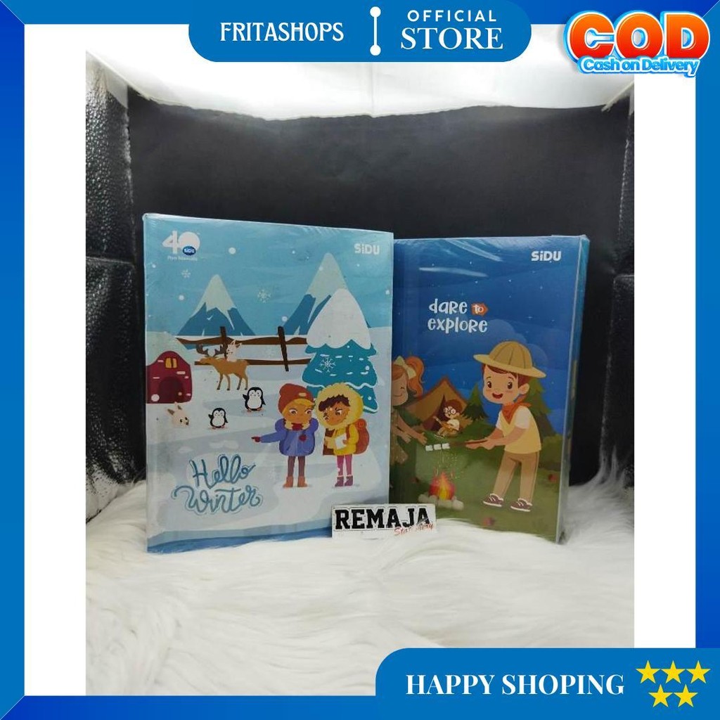 

Buku Tulis Sidu 38 Per Pack Isi 10 Buku (Bonus Stiker Nama) D Gratis Ongkir