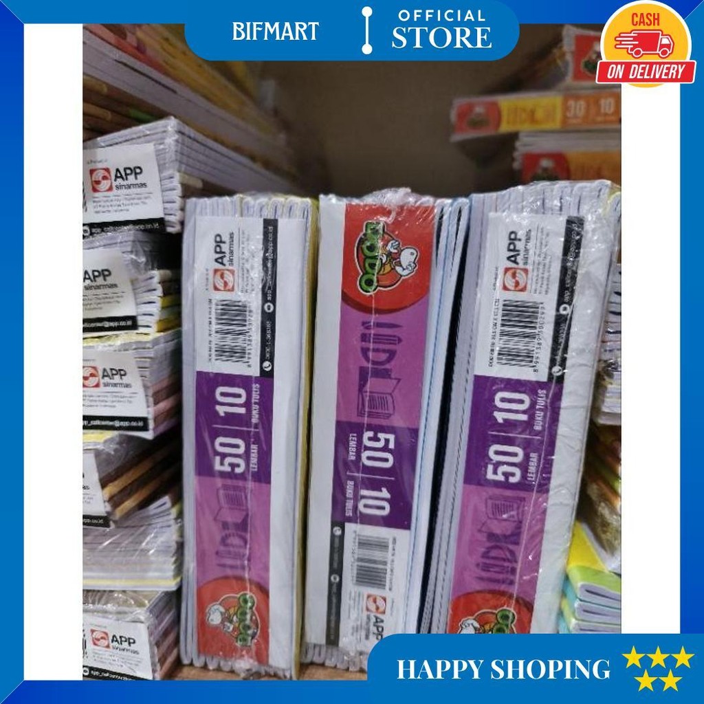 

Buku Tulis Dodo 50 1Pak(10Buku) D Promo 4.4
