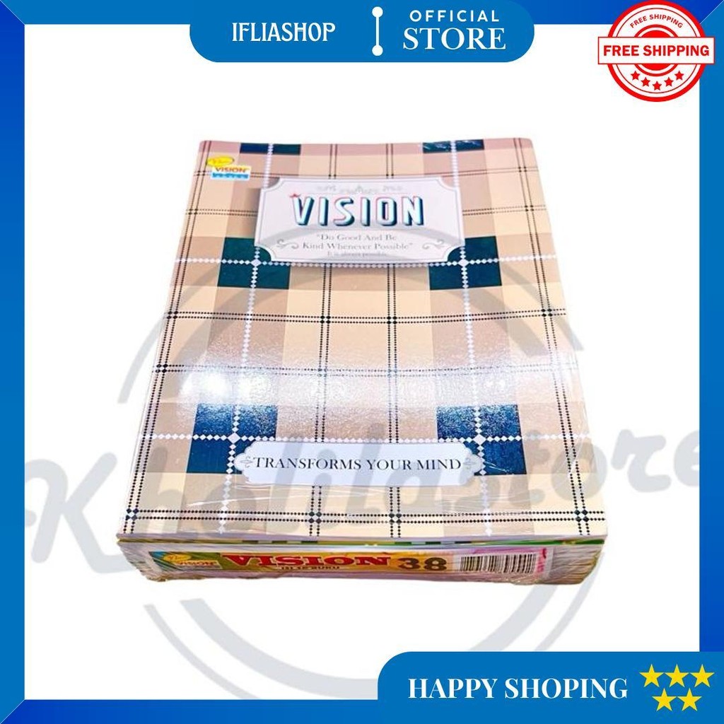 

Buku Tulis Vision 38 Lembar Isi 10 Pcs D Termurah