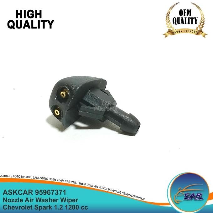 HRG DISKON Nozzle Nozel Nosel Air Washer Wiper Chevrolet Spark 1.2 1200 Cc Oem
