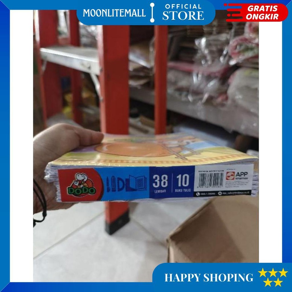 

Buku Tulis Dodo 38 1Pak(10Buku) D Terlaris