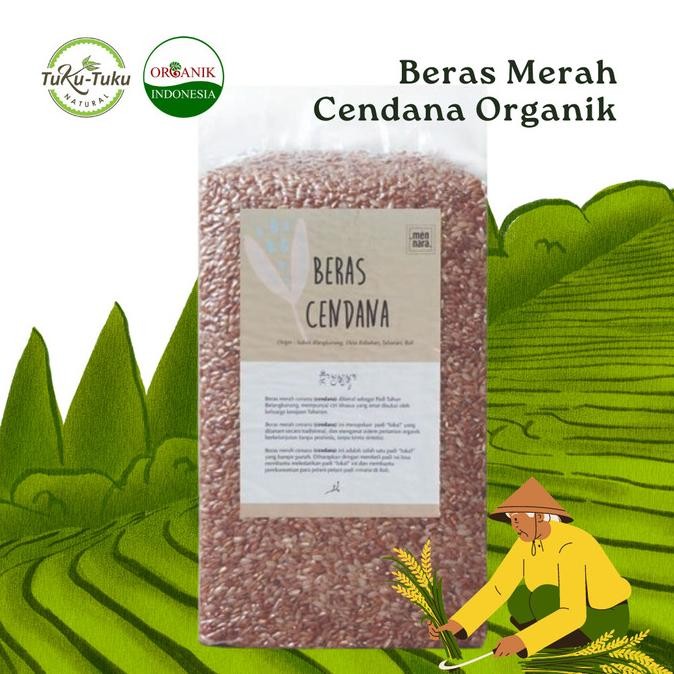 

tersedia beras merah cendana bali organik