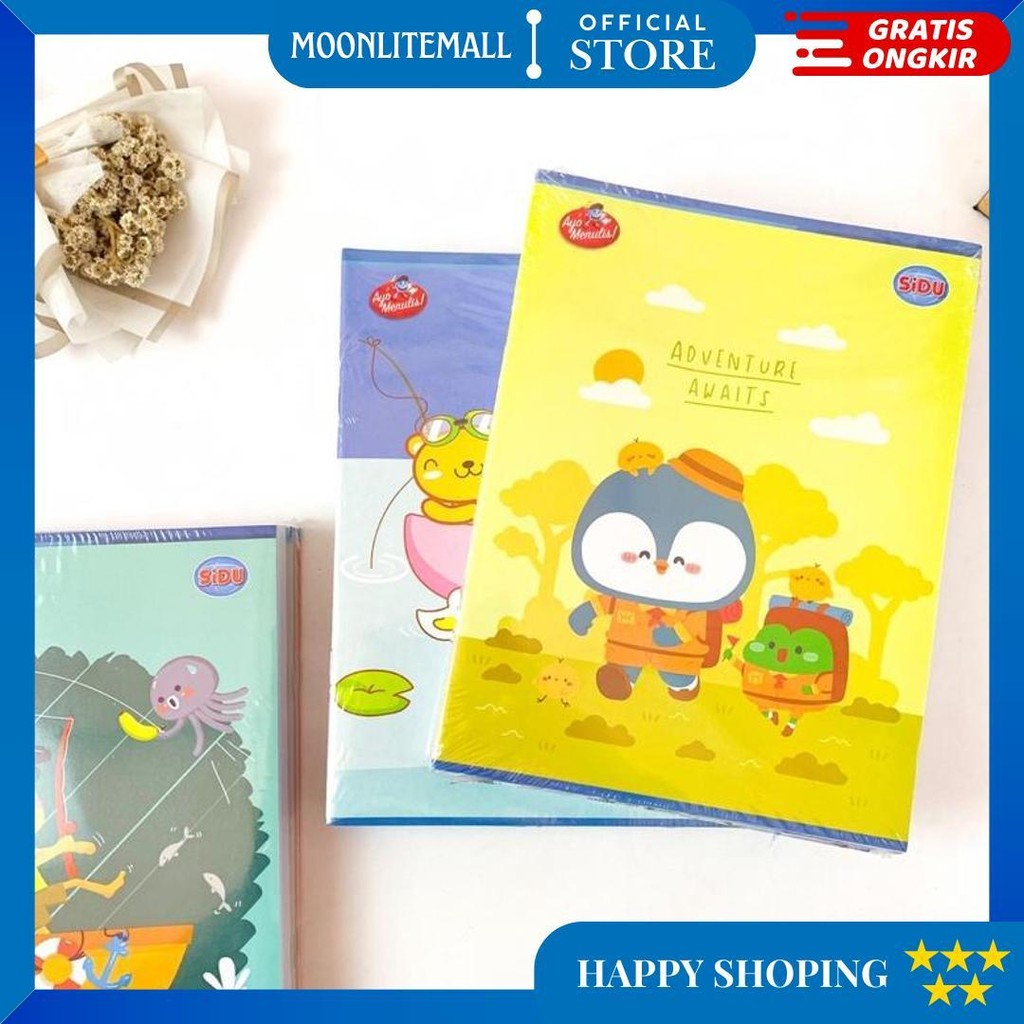 

Buku Tulis Sidu 32 Lembar (Pak) D Promo Puncak