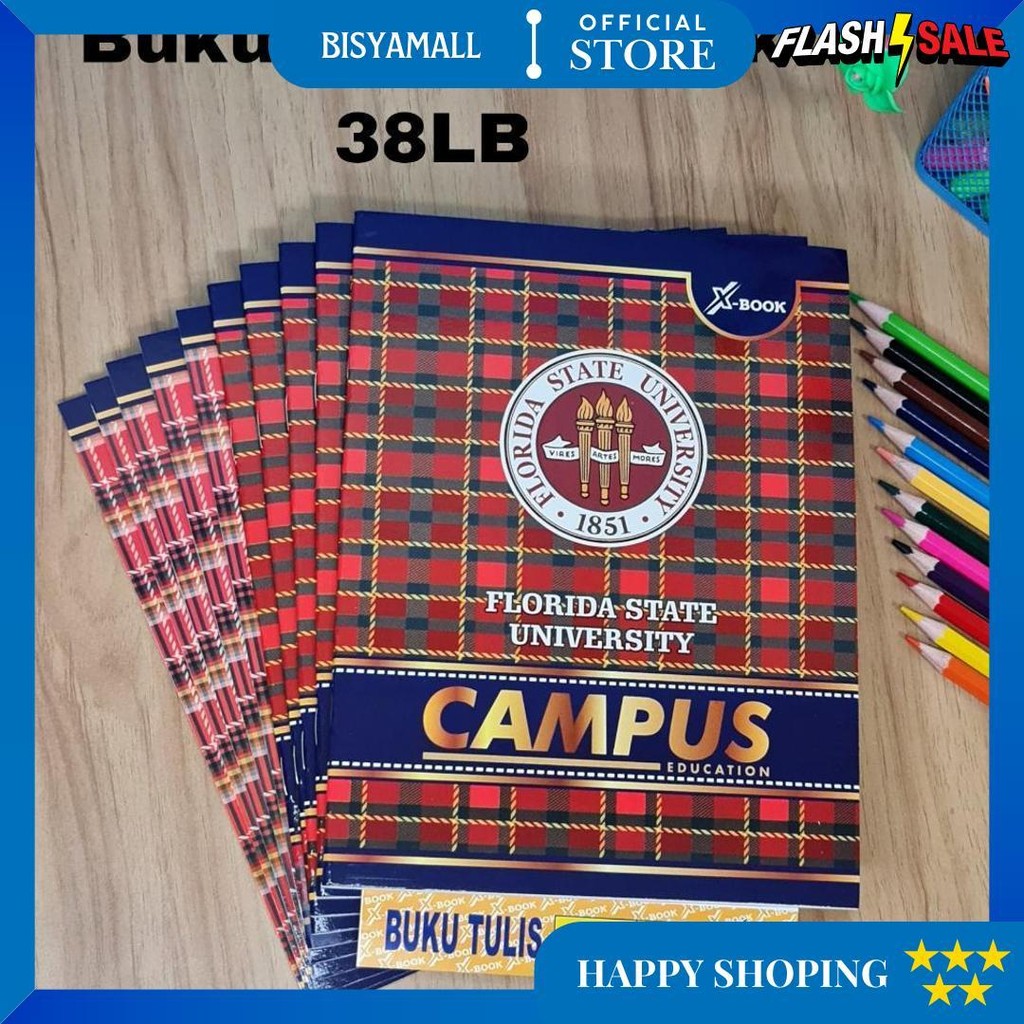 

Gg Buku Tulis X-Book Kwarto /Kecil 38 Lembar(10Bk) / Buku Catatan / Buku Sekolah Bergaris D Cod
