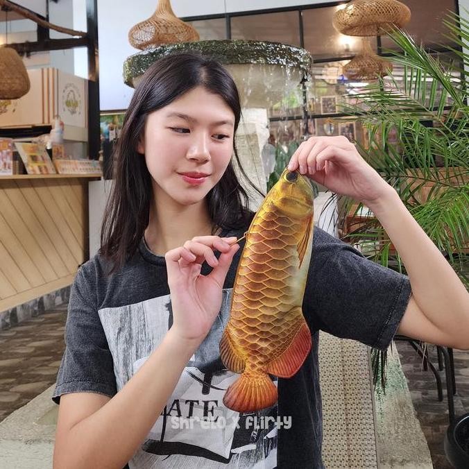 

Pouch Ikan Tempat Pensil Unik Bentuk Fish Untuk Alat Tulis Kado Gift Bisa Untuk Inner Pouch Tas Atau Tempat Make Up TD