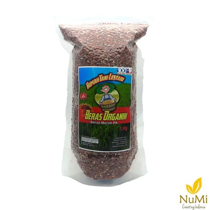 

tersedia organic red rice | beras merah pecah kulit organik 5 kg - rtl
