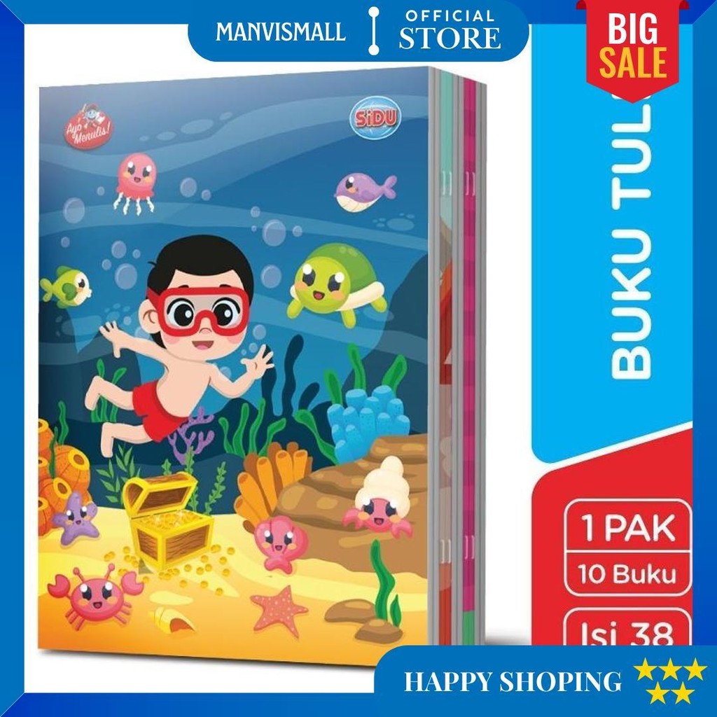 

Buku Tulis Sidu 38 Lembar ( 10 Pcs) D Terlaris