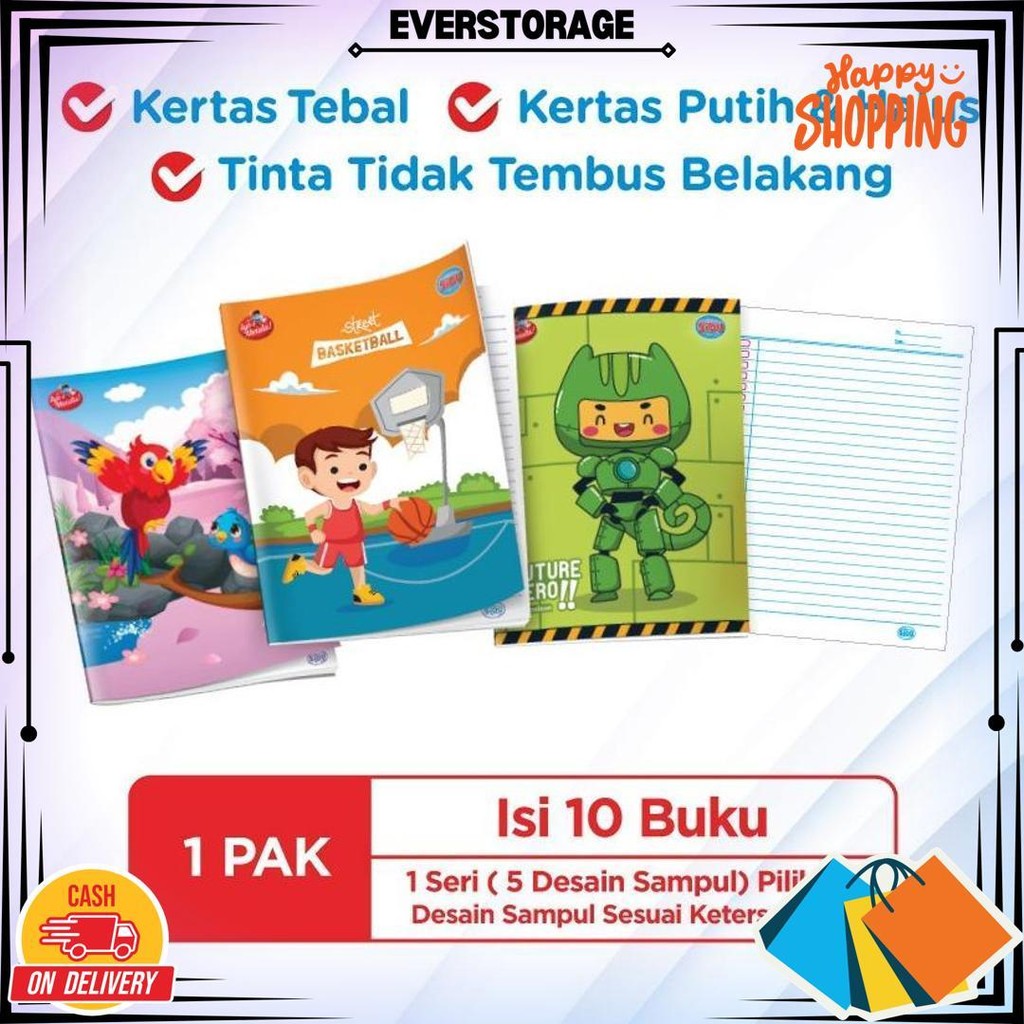 

Buku Tulis 38 Sidu Pack Isi 10 / Buku Tulis Sinar Dunia D Promo Puncak