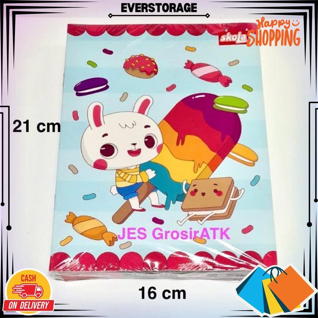 

Buku Tulis Skola 38 Lembar (1 Pak Isi 10 Buku) D Gratis Ongkir