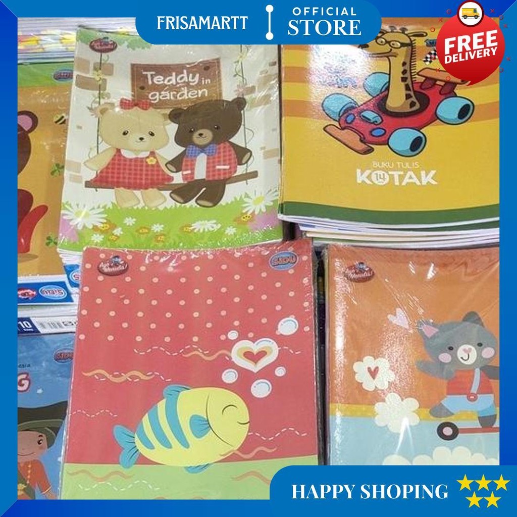 

(Pak) Buku Tulis Sidu 38/ Buku Tulis Sinar Dunia 38 Lembar 10 Pcs/ Buku Tulis Murah D Gratis Ongkir