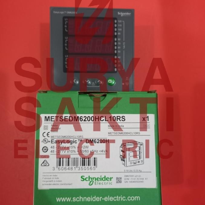 SCHNEIDER METSEDM6200 dm6200H power meter