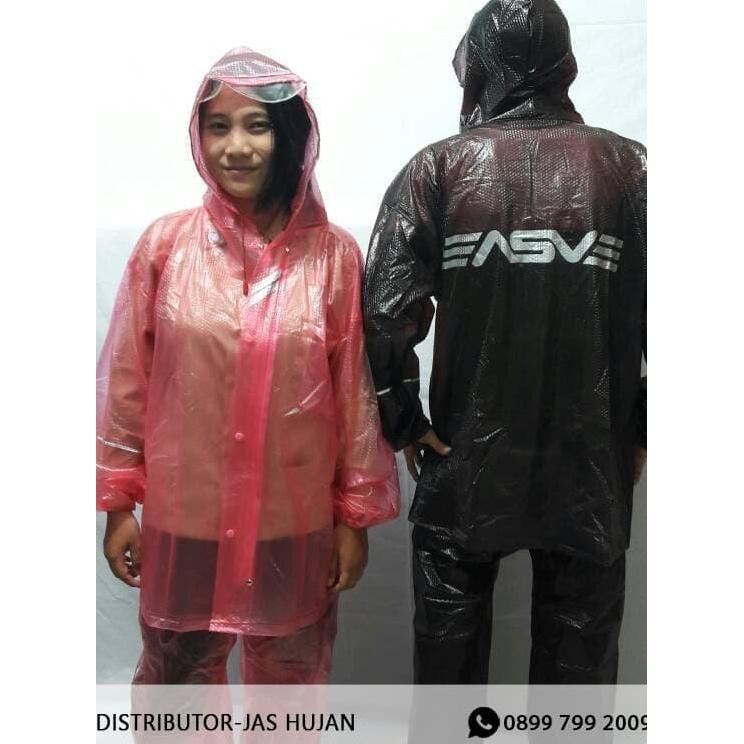 Jas Hujan ASV New Motif Carbon (PVC) / JAS HUJAN ASV PVC Stok Terbatas