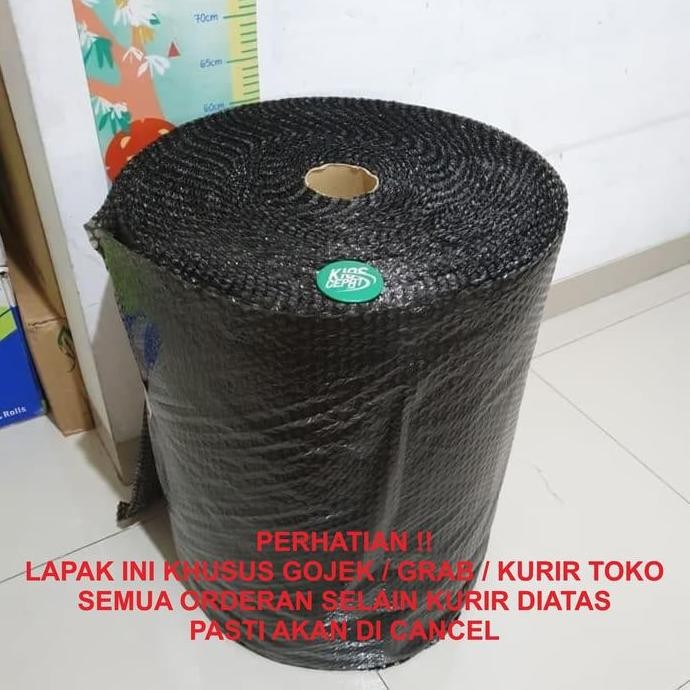 

tersedia [go send] bubble wrap 50m x 60cm black harga