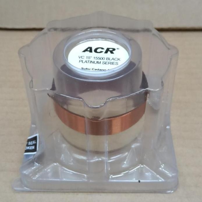 Terlaris Spul Voice Coil Acr 15" 15500 Black Platinum Series - Barang Ori