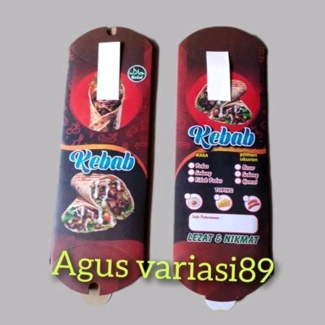 

aq-54 rt-342 Promo Dus Kebab Mini Isi 100 Lembar // Kemasan Kebab Mini Isi 100 Lembar // Wadah Kebab Mini Isi 100 Lembar Viral Original