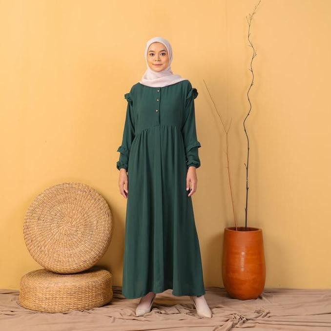 Baru MUSAMMA - THESSA DRESS - Airflow - Gamis Wanita