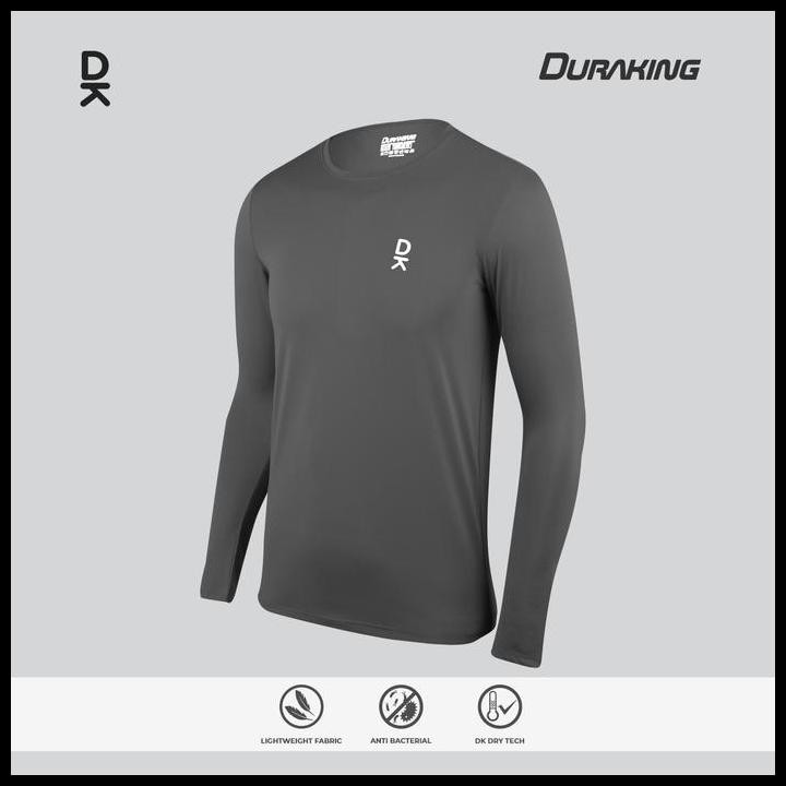 Duraking Jersey Olahraga Pria Lengan Panjang Light Weight Basic Sport Jersey Jersey  Olahraga Origin