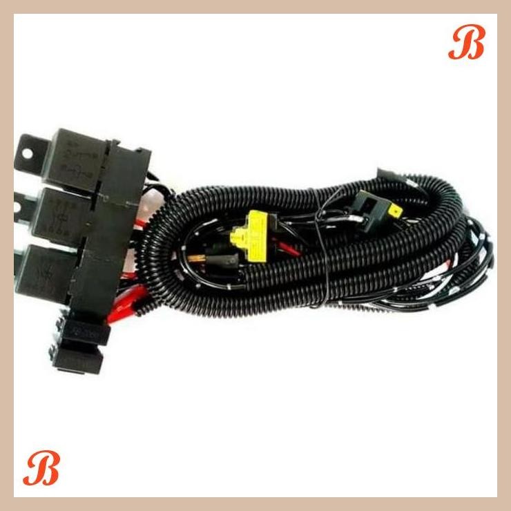 [HLM] KABEL RELAY SET LAMPU MOBIL (2 RELAY/ 3 RELAY) MERK HELLA