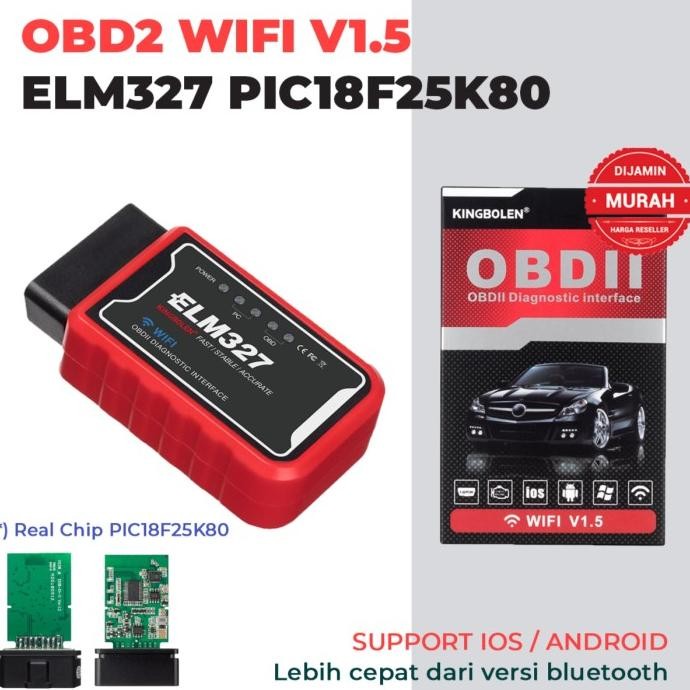 Ori ELM327 V1.5 WIFI OBD2 Scanner Avanza Xenia Rush Terios Sirion Lama