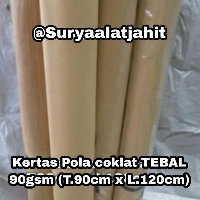 

Kertas pola Samson tebal 150gsm (90cmX120cm) 1gulung@10lembar murah