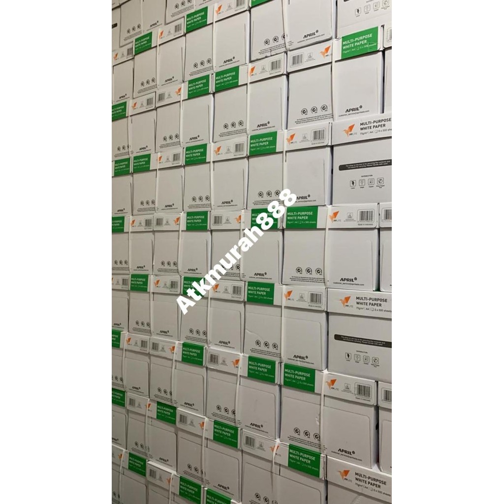 

Kertas PP Lite A4 75 gram/HVS/Fotocpy Paper/ Isi 1 Rim murah
