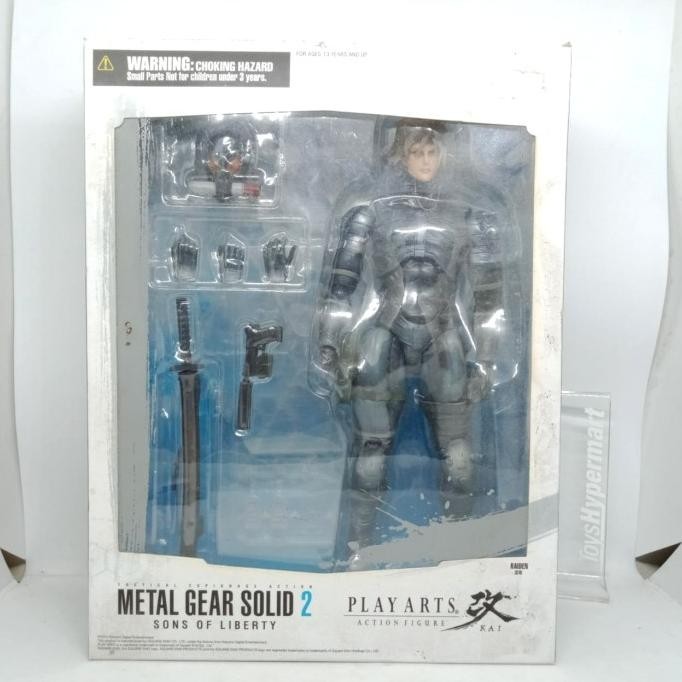 Original Raiden Play Arts Metal Gear Solid 2 PlayArts Square Enix