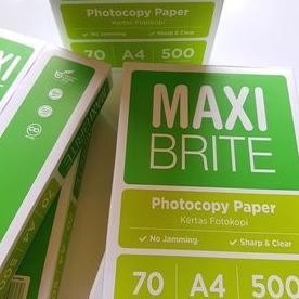

Kertas HVS A4 70gr Maxi Brite murah