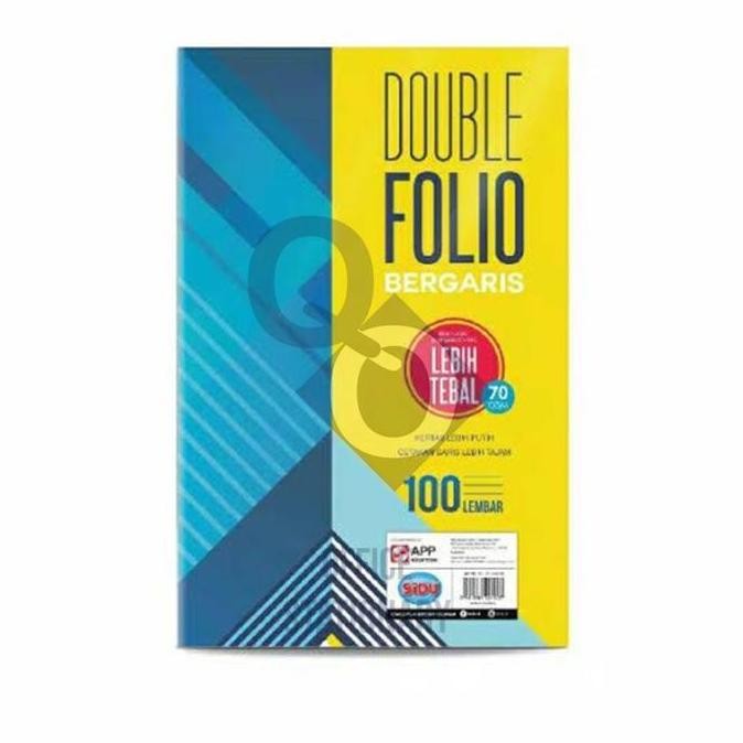 

Kertas Double Folio Bergaris 100 Garis Sidu Sinar Dunia murah