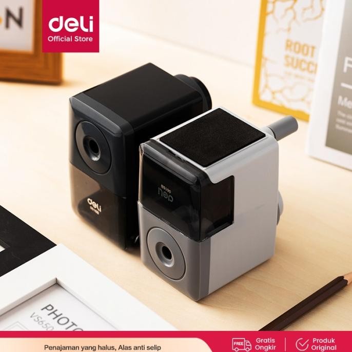 

Deli E0616B Rautan Meja-Rotary Pencil Sharpener
