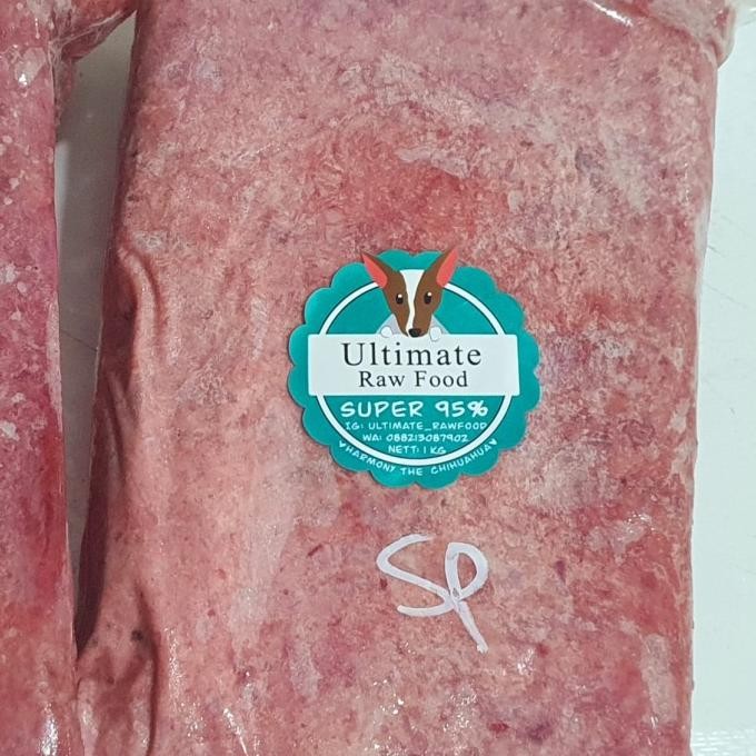 kolasaj Daging Super Raw Food Daging Ayam Giling Buat Puppy/Anjing / Kucing