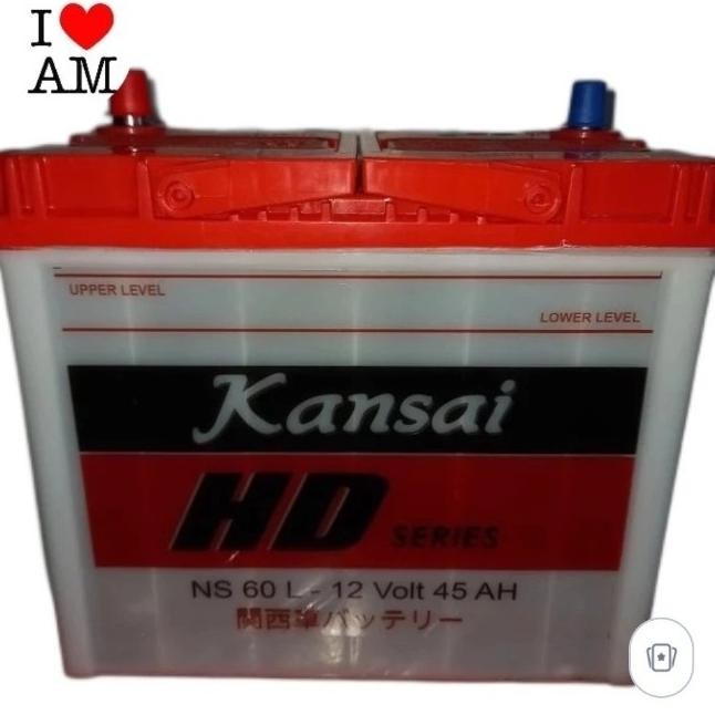 BEBAS ONGKIR - AKI KANSAI JEPANG NS 60 NS60L NS60LS BEBAS PERAWATAN